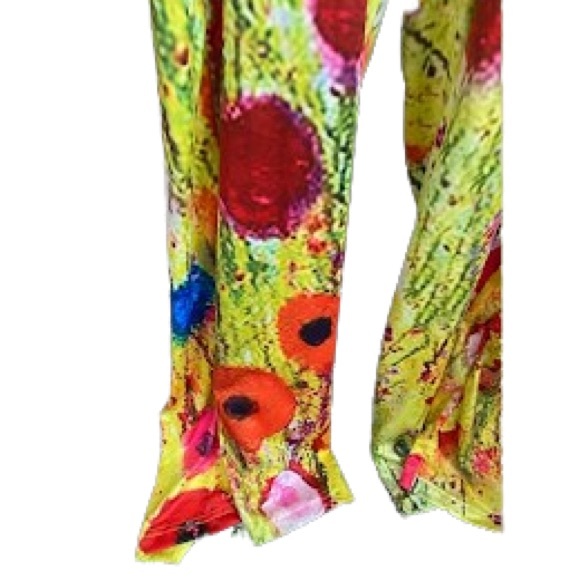 Vibrant Floral Romper Pantalon - Picture 9 of 14
